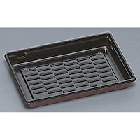 福助工業 寿司容器 新富久折 D101H 黒うるし 福助工業 1ケース(50個×20セット入) 00682193