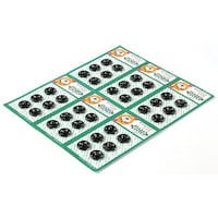 イシザキ 500番 スナップ 2番 12mm 黒 6組×6シート F5002B