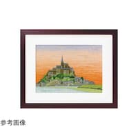 オリムパス製絲 クロスステッチ 刺しゅうキット 世界遺産と世界の風景から モン・サン・ミシェル オフホワイト 7211