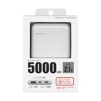 モバイルバッテリー 5000mAh FSLPCA50W