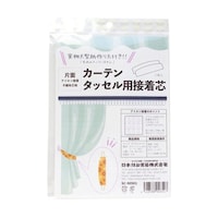 サクセス カーテン用タッセル接着芯 340×70mm(カーテン幅100cm用) 2枚+紐4本とレシピ付き SC90501 ※2セット以上から注文可能(販売価格は1セット単位の価格)