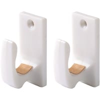 サクセス 樹脂製 ミニポール用ブラケット ホワイト 1組(2個入) SCM2130 ※2組以上から注文可能(販売価格は1組単位の価格)
