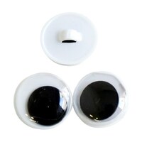 ベルズワン 動眼 ボタン式 φ12mm 黒 1組(20個入) CE127 ※2組以上から注文可能(販売価格は1組単位の価格)