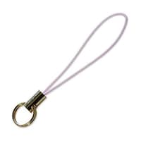 アーテック 二重リング付きストラップ 金具:ゴールド ピンク 1組(100本入) KD113100