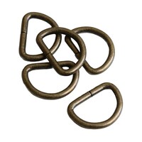 モリト第二 Dカン 幅18mm アンティークゴールド 1組(30個入) S2216