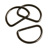 モリト第二 Dカン 幅30mm ブラックニッケル 1組(30個入) S2227