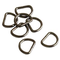 モリト第二 Dカン 幅10mm ブラックニッケル 1組(30個入) S223