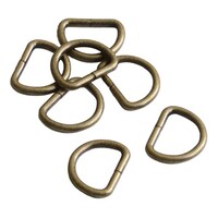 モリト第二 Dカン 幅10mm アンティークゴールド 1組(30個入) S224