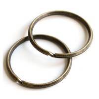 モリト第二 押二重リング 外径38mm/内径32mm アンティークゴールド 1組(30個入) S2618