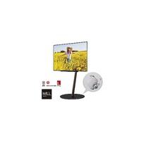 アズワン ー80V型対応 テレビスタンド WALL ウォル A2キャスタベス ラジタイプ ウォルナット WLTVL6238 WLTVL6238