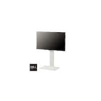 アズワン 32ー60型対応 テレビスタンド WALL ウォール テレビ台用スタンド サテンホワイト WLTVX5111 WLTVX5111