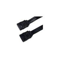 親和産業 SATA3ケーブル 黒 ラッチなし 30cm SSSAFCSS03K SSSAFCSS03K