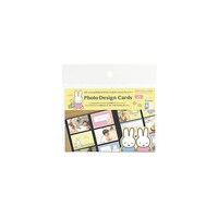 ナカバヤシ DECOLURE フォトデザインカード ミッフィー PTCLM1011 PTCLM1011 PTCLM1011