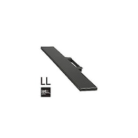 アズワン WLSS27119 壁寄せテレビスタンドV4・PRO対応 サウンドバ棚板LLサイズ WALL ウォル サテンブラック WLSS27119