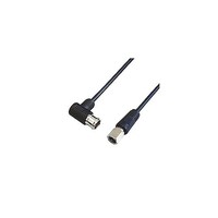 富士パーツ商会 3mアンテナケーブル(L型プラグF型接栓) FBT830BK FBT830BK