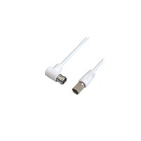 富士パーツ商会 3mアンテナケーブル(L型プラグF型接栓) FBT930W FBT930W