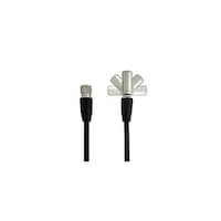 アズワン 2.0m アンテナ用ケーブル FK/4C ブラック OSTCFK4C20BK OSTCFK4C20BK