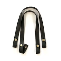 ニホンチュウコウボウ エンボス加工 ホック式かんたん付け替えハンドル AG/60cm 2本1組入 黒 MAW57B