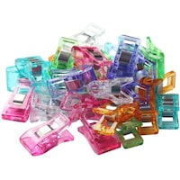 ニホンチュウコウボウ スタンドクリップ 6色アソート 30個 ミシン用仮止めクリップ MSTMIX