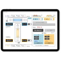 Any Design 無線デジタル水準器LevelMan(レベルマン)T5用専用タブレット ADLT5DSP