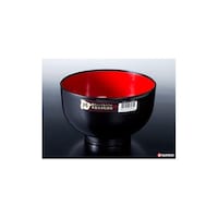 ナカヤ化学産業 レンジ丼 黒 K3081 ※3個以上から注文可能(販売価格は1個単位の価格)