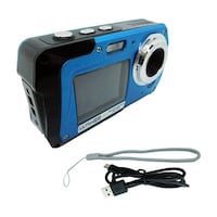ブロードウォッチ 【SONYセンサー搭載】4K防水デジタルカメラ(ダブルLCDモニター) DCAMWT4K