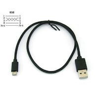 カモン microUSBケーブル 50cm ABM05 ※3本以上から注文可能(販売価格は1本単位の価格)