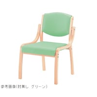 アズワン 椅子 ホープ 肘無し オレンジ HPE110V