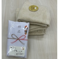 無撚糸の粗品タオル (イエロー) 60個入