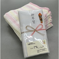 フレッシュボーダー(ピンク):泉州産お年賀タオル_24個入