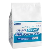 日本製紙クレシア ジャンボ消毒ウエットタオル/大箱単位
