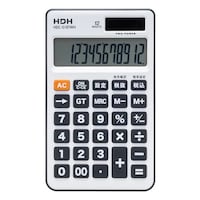 手帳型電卓 HDC018TWH
