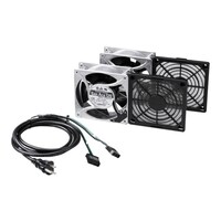サンワサプライ 放熱ファン高速タイプt=38mm 2個セット CPFANS382【メーカー直送/軒先渡し】