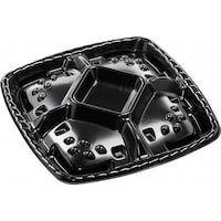 エフピコ シェルトプラッター角30 本体 エコ黒×20