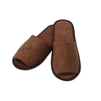 三和 パイルスリッパ茶(袋入) 150足入