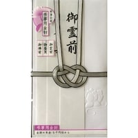 モーノクラフト 東京折 黒銀7本 短冊入 蓮型入2枚入 1セット(5パック入)