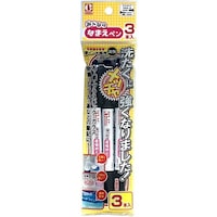 寺西化学工業 ギターみんなのなまえペン 3本入 黒 ※8セット以上から注文可能(販売価格は1セット単位の価格)