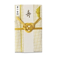 天一堂 男の金封 結び菱 形 1セット(10冊入)