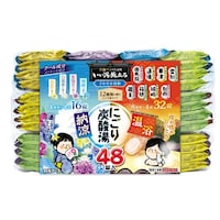 白元アース いい湯旅立ちにごり炭酸湯さわやか日和48錠×6