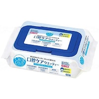 アサヒグループ食品 オーラルプラス 口腔ケア ウェッティー 1箱(60枚入) ※2箱以上から注文可能(販売価格は1箱単位の価格)