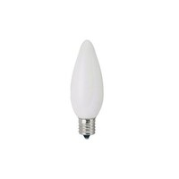ヤザワコーポレーション シャンデリア球 25W ホワイト E14 C321425W ※2個以上から注文可能(販売価格は1個単位の価格)