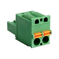 CAMDENBOSS TERMINAL BLOCK PLUGGABLE 2WAY CSTBP9208/2