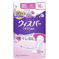 ウィスパうすさら吸水長時間快適用85cc×6