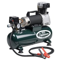 ナカトミ EA116PN27 DC24V/187W エアーコンプレッサー(タンク8L)