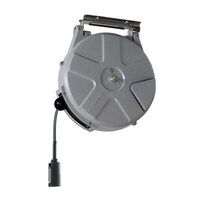 TRIENS EA124BJ13C 8.0mmx15m エアーホースリール(耐スパッタ/自動巻取)