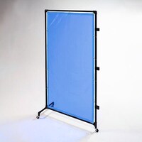 EA334BH20B 1000x2150mm 溶接作業フェンスセット(青)
