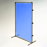 EA334BK20B 1000x2000mm 溶接作業フェンスセット(青)