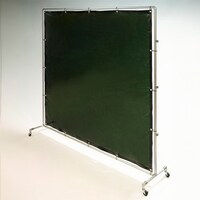 EA334BV20B 2000x2000mm 溶接作業フェンスセット(青)
