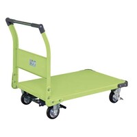 サカエ EA520BS51 955x630mm/400kg 運搬車(フットブレーキ付)