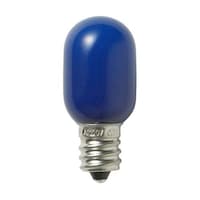 朝日電器 EA758ZM13 AC100V/0.5W/E12 LEDナツメ電球(青)